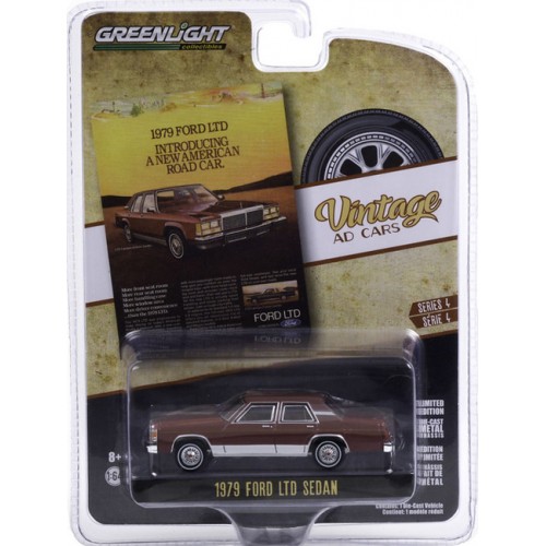 Greenlight Vintage Ad Cars Series 4 - 1979 Ford LTD Sedan