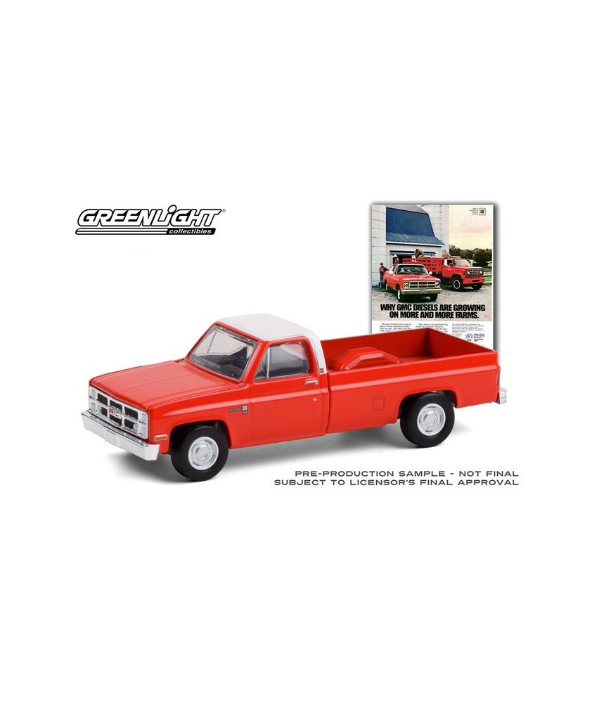 Greenlight Vintage Ad Cars Series 4 - 1984 GMC Sierra 2500 Truck