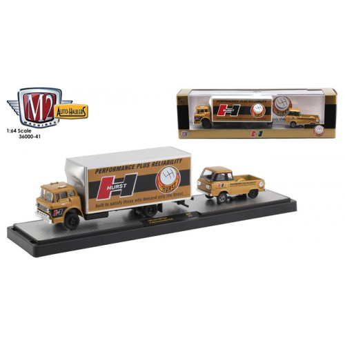 M2 Machines Auto-Haulers Release 41 - 1965 Ford C-950 and 1965 Ford Econoline Truck