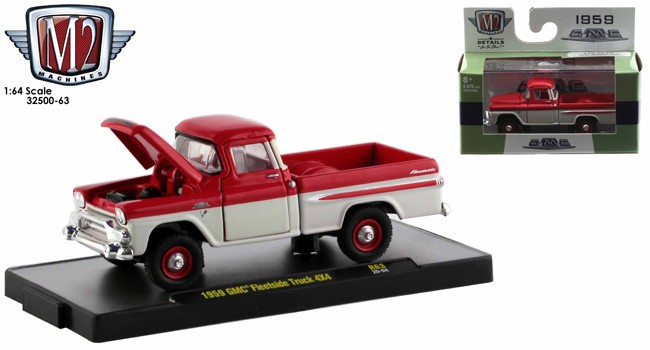 M2 Machines Auto-Trucks Release 63 - 1959 GMC Fleetside Truck