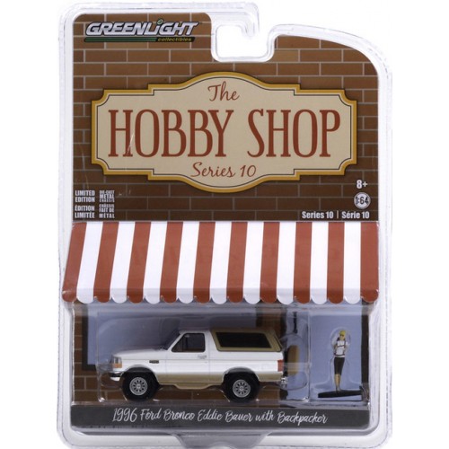 Greenlight The Hobby Shop Series 10 - 1996 Ford Bronco Eddie Bauer
