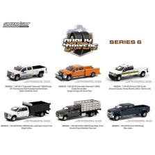 Greenlight Dually Drivers Series 6 - Six Truck Set