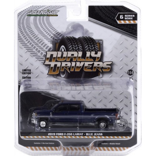 Greenlight Dually Drivers Series 6 - 2019 Ford F-350 Dually Truck