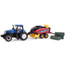 Ertl New Holland T8.380 Tractor with 330 Big Baler