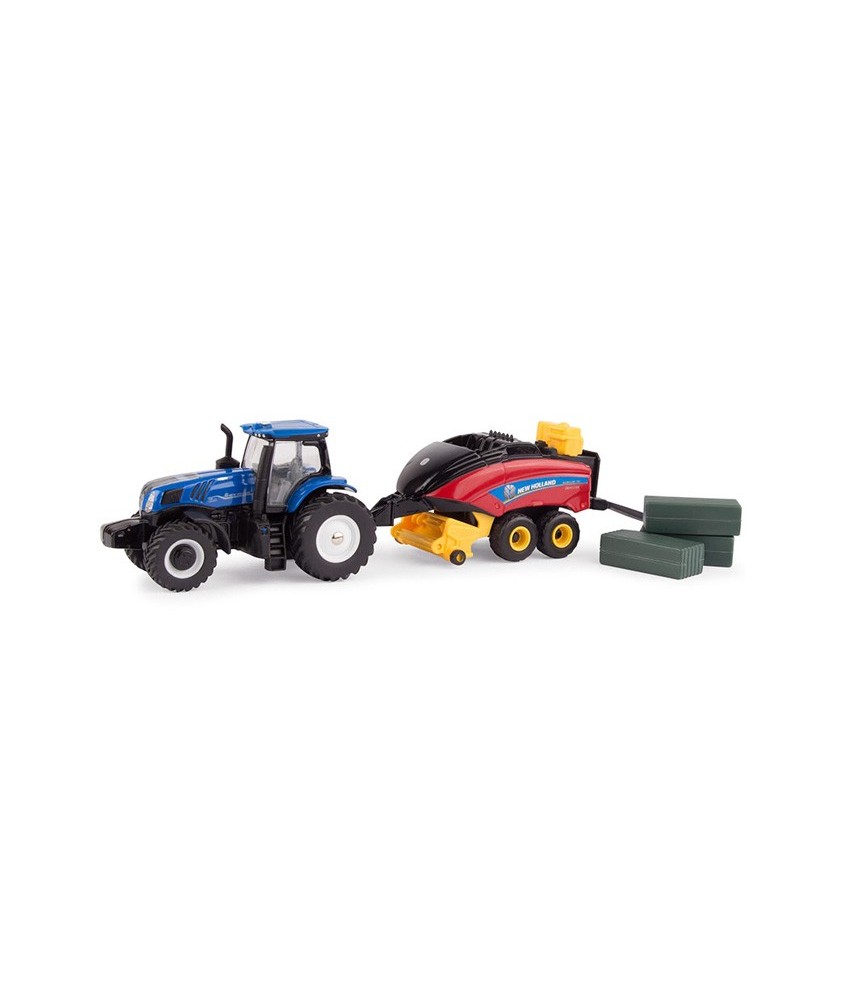 Ertl New Holland T8.380 Tractor with 330 Big Baler