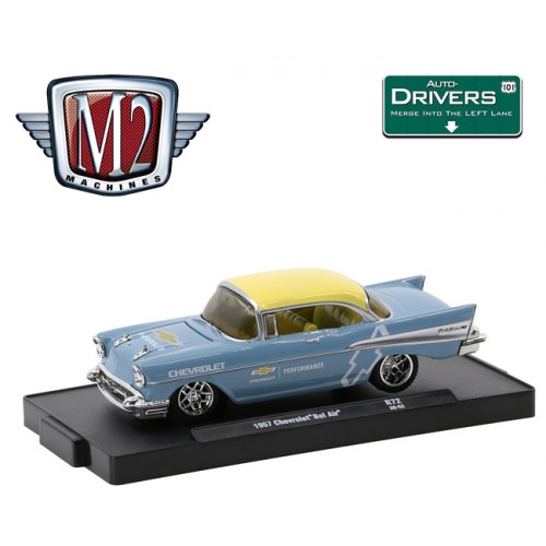 M2 Machines Drivers Release 72 - 1957 Chevrolet Bel Air