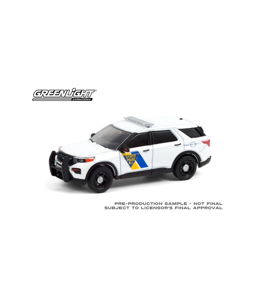 Greenlight Anniversary Collection Series 12 - 2021 Ford Police Interceptor Utility - New Jersey State Police