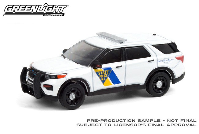 New Jersey State Police 1:24 Scale Ford Interceptor SUV 