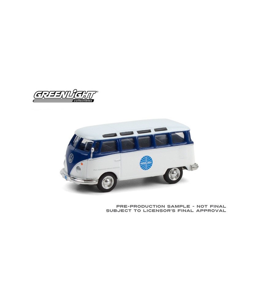 Greenlight Club Vee-Dub Series 12 - 1964 Volkswagen Samba Bus Pan Am