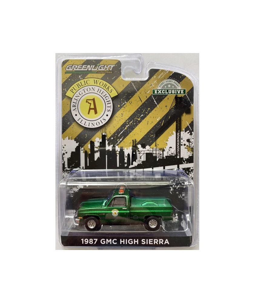 Greenlight Hobby Exclusive - 1987 GMC High Sierra Green Machine Chase Version