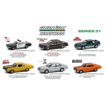 Greenlight Hollywood Series 31 - Six Car Set