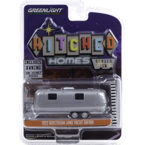 Greenlight Hitched Homes Series 10 - 1972 Airstream Double-Axle Land Yacht Safari
