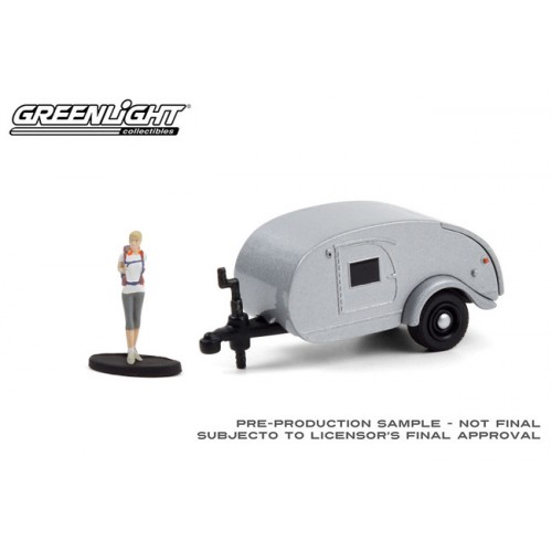 Greenlight Hitched Homes Series 10 - Teardrop Camper Trailer