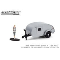 Greenlight Hitched Homes Series 10 - Teardrop Camper Trailer