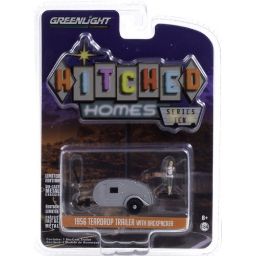 Greenlight Hitched Homes Series 10 - Teardrop Camper Trailer