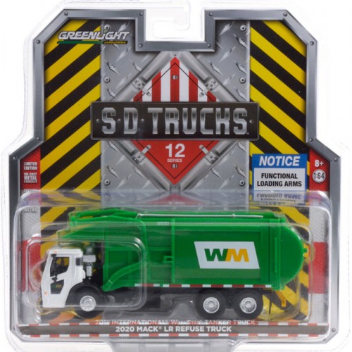 Greenlight S.D. Trucks Series 12 - 2020 Mack LR Refuse Truck