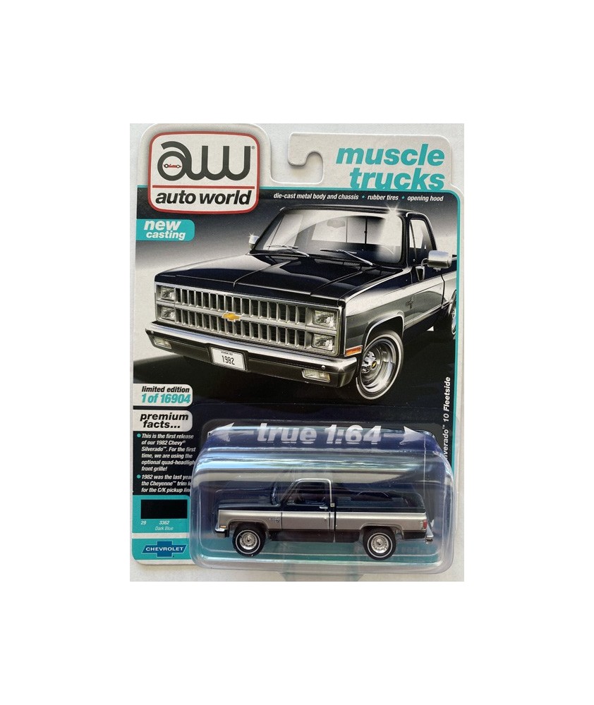 Auto World Premium 2021 Release 2A - 1982 Chevy Silverado 10 Fleetside