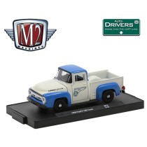 M2 Machines Drivers Release 73 - 1956 Ford F-100 Truck Pan Am