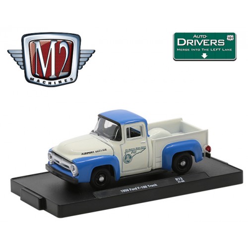 M2 Machines Drivers Release 73 - 1956 Ford F-100 Truck Pan Am