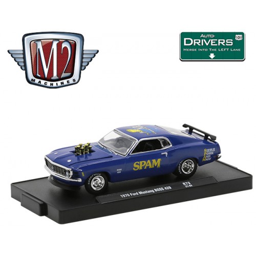 M2 Machines Drivers Release 73 - 1970 Ford Mustang BOSS 429