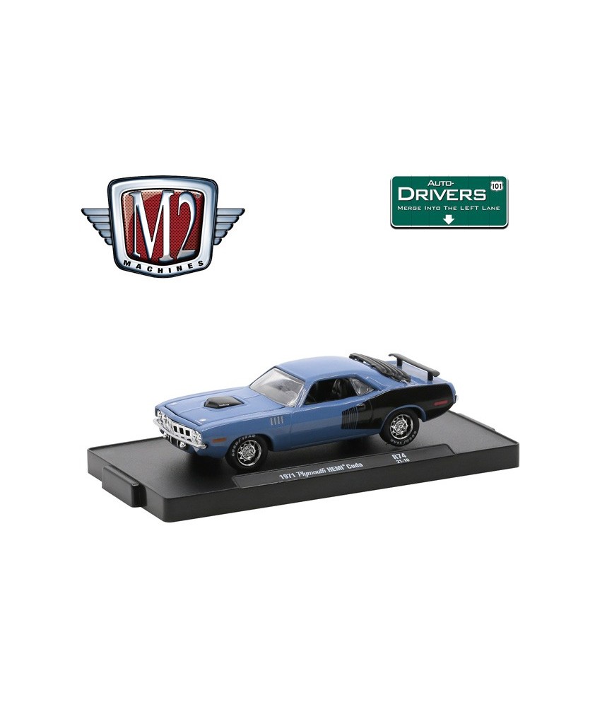 M2 Machines Drivers Release 74 - 1971 Plymouth Cuda