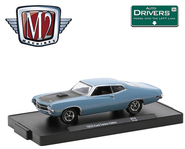 M2 Machines Drivers Release 74 - 1970 Ford Torino Cobra