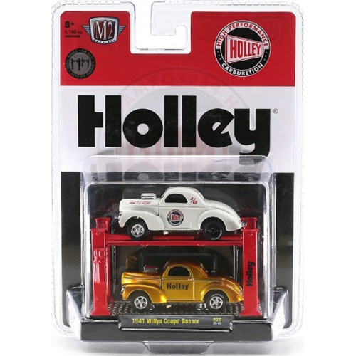 M2 Machines Auto-Lifts Release 20 - 1941 Willys Coupe 2 Car Set