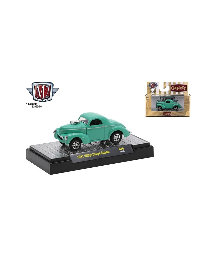 M2 Machines Detroit Muscle Release 56 - 1941 Willys Coupe