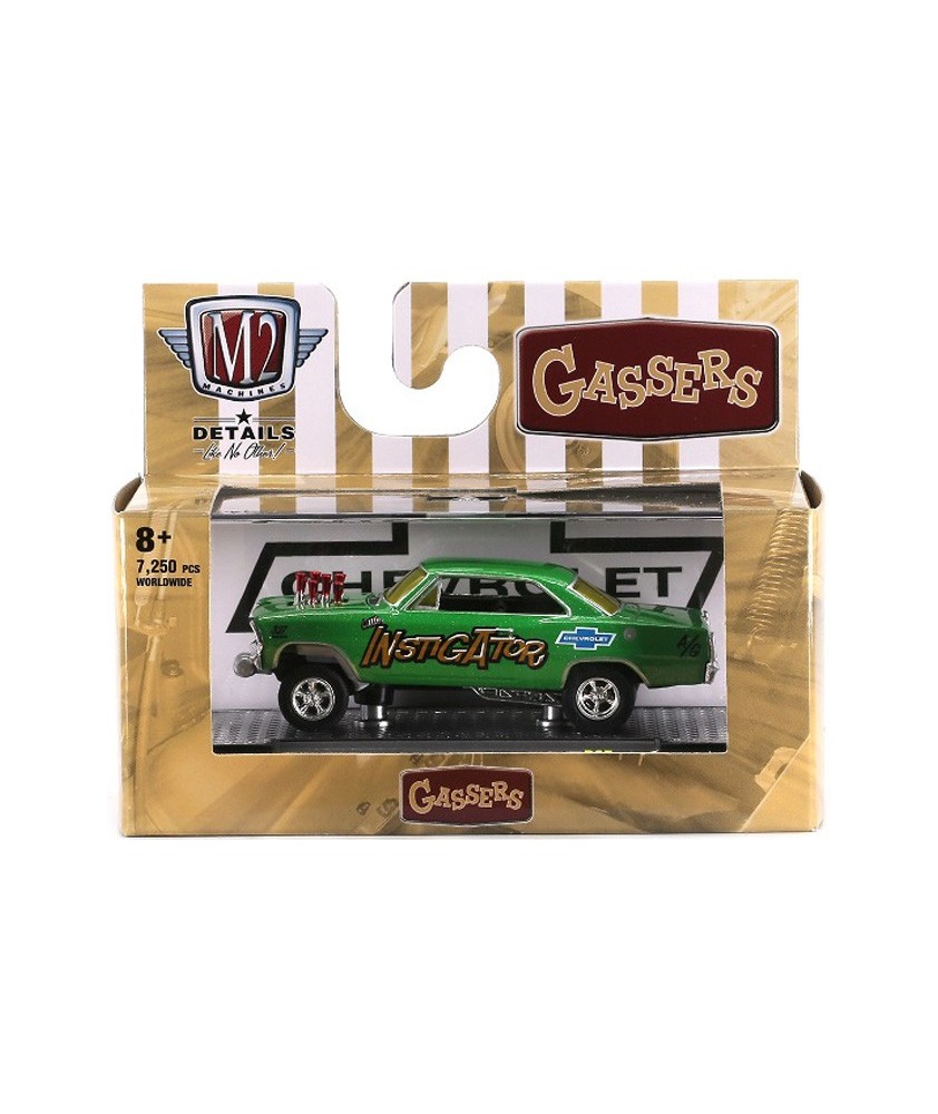 M2 Machines Auto-Thentics Release 65 - 1967 Chevy Nova Gasser