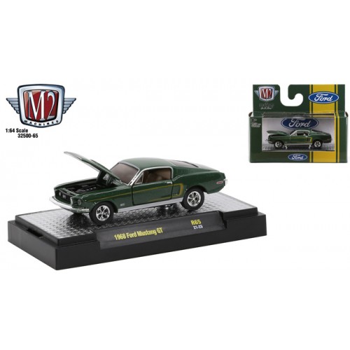 M2 Machines Auto-Thentics Release 65 - 1968 Ford Mustang GT