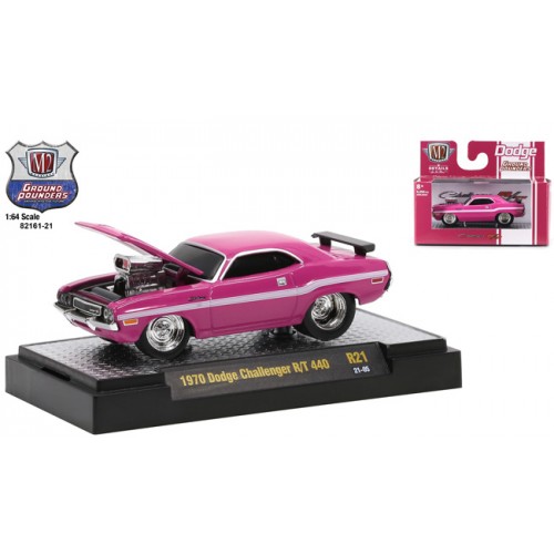 M2 Machines Ground Pounders Release 21 - 1970 Dodge Challenger R/T 440