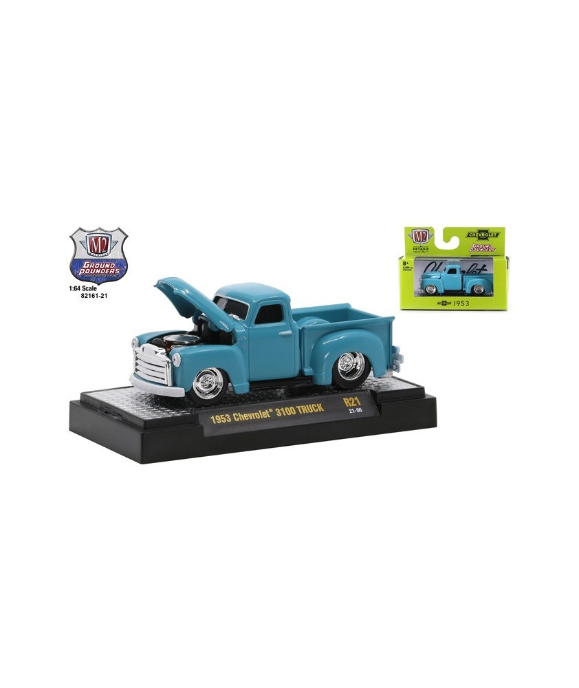 M2 Machines Ground Pounders Release 21 - 1953 Chevy 3100 Truck