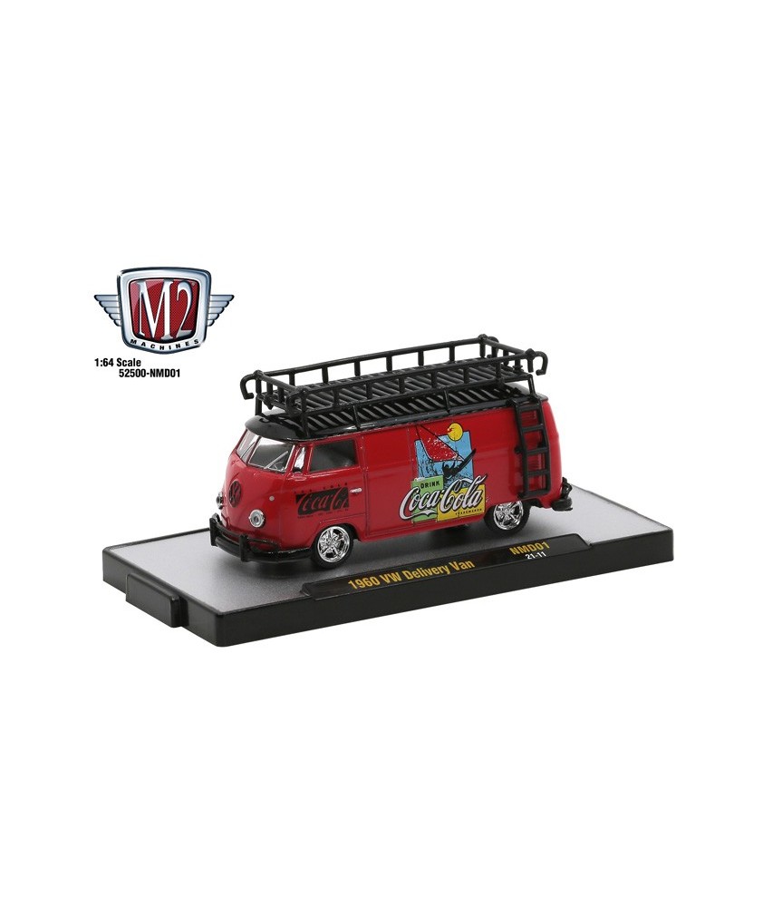 M2 Machines Coca-Cola Release NMD01 - 1960 Volkswagen Delivery Van