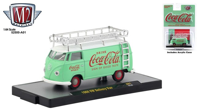 M2 Machines Coca-Cola Release A01 - 1960 VW Delivery Van