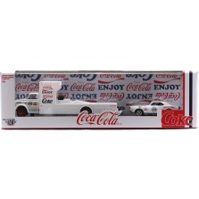 M2 Machines Coca-Cola Haulers Release TW10 - 1968 Chevy C60 Ramp Truck with 1968 Chevy Camaro Z/28