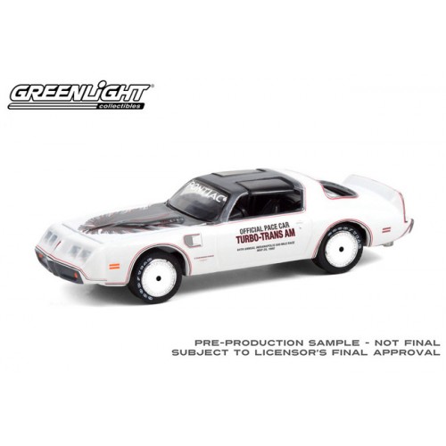 Greenlight Hobby Exclusive - 1980 Pontiac Firebird Trans Am Indianapolis 500 Pace Car