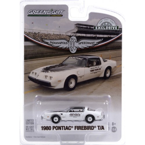 Greenlight Hobby Exclusive - 1980 Pontiac Firebird Trans Am Indianapolis 500 Pace Car