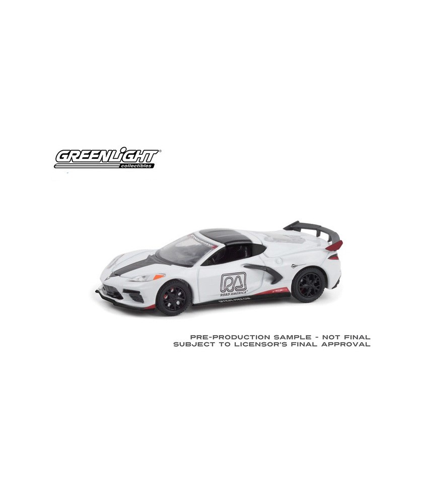 Greenlight Hobby Exclusive - 2020 Chevrolet Corvette Stingray Coupe Road America Pace Car