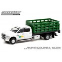 Greenlight Dually Drivers Series 7 - 2018 RAM 3500 Dually Stake Truck Waste Management