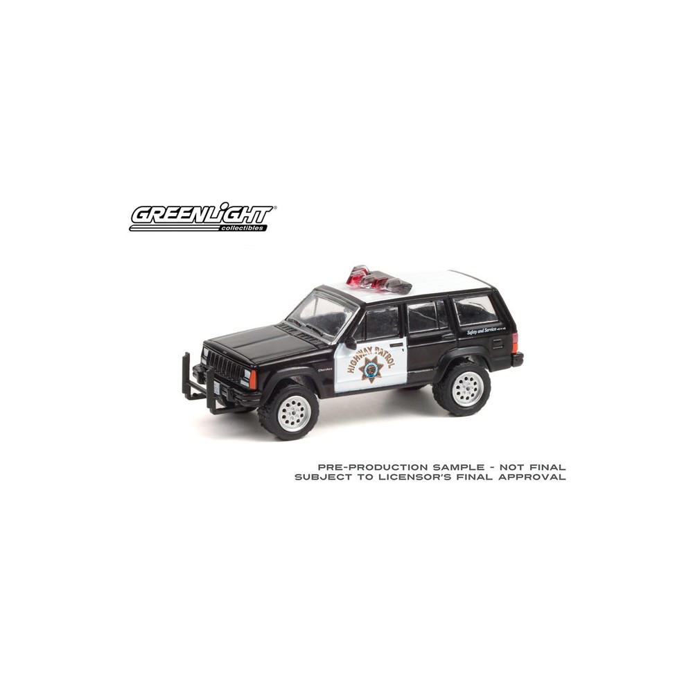 Greenlight Hot Pursuit Series 38 - 1993 Jeep Cherokee California Highway Patrol
