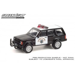 Greenlight Hot Pursuit Series 38 - 1993 Jeep Cherokee California Highway Patrol