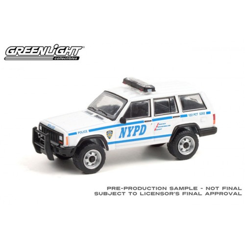 Greenlight Hot Pursuit Series 38 - 1997 Jeep Cherokee NYPD