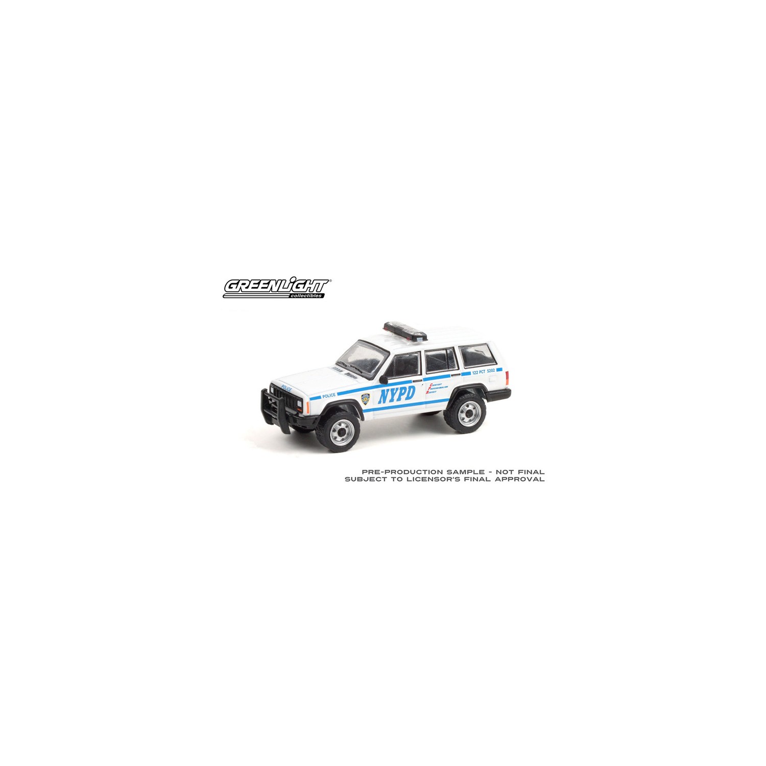 Greenlight Hot Pursuit Series 38 - 1997 Jeep Cherokee NYPD