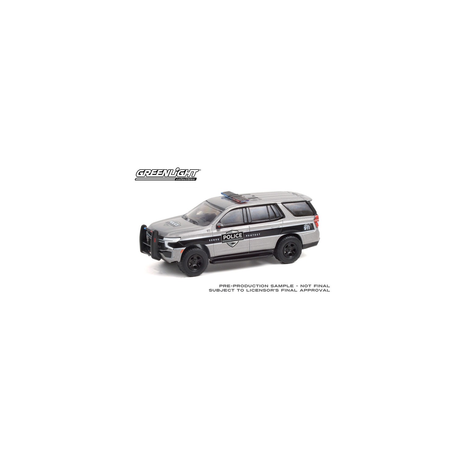 Greenlight Hot Pursuit Series 38 - 2021 Chevrolet Tahoe Police Pursuit Vehicle