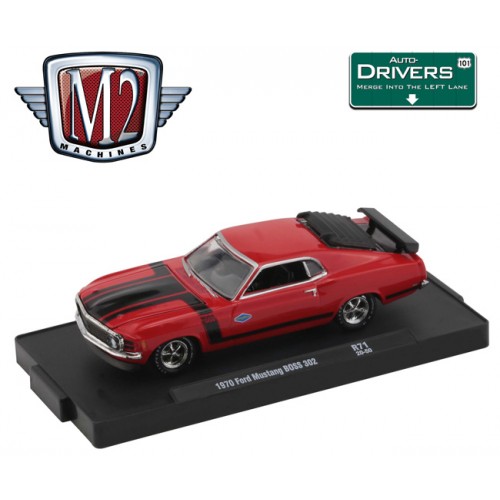 M2 Machines Drivers Release 71 - 1970 Ford Mustang BOSS 302