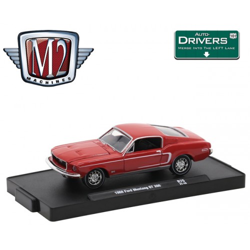 M2 Machines Drivers Release 75 - 1968 Ford Mustang GT 390
