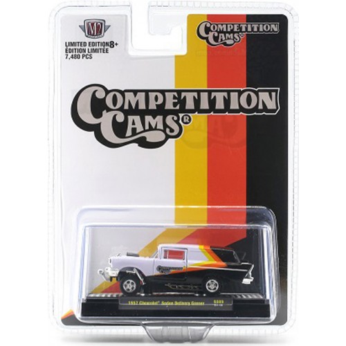 M2 Machines Hobby Exclusive - 1957 Chevrolet Sedan Delivery Gasser Comp Cams