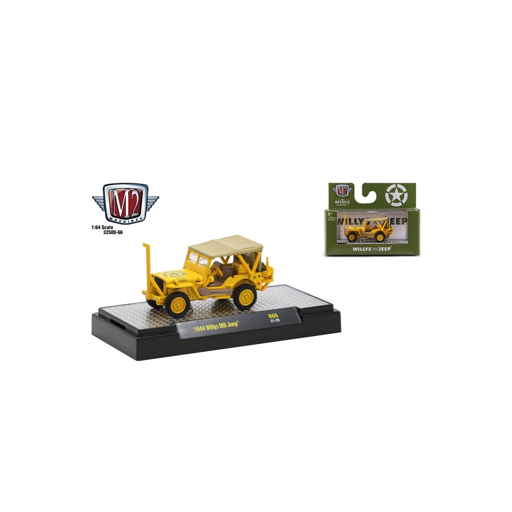 M2 Machines Auto-Thentics Release 66 - 1941 Willys MB Jeep