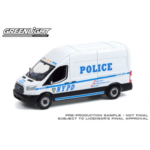 Greenlight Route Runners Series 3 - 2015 Ford Transit NYPD