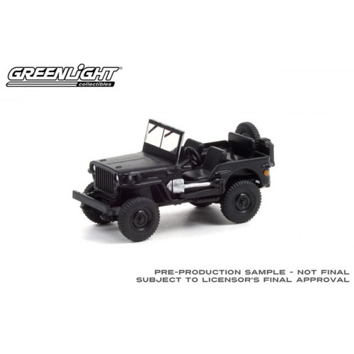 Greenlight Black Bandit Series 25 - 1942 Willys MB Jeep